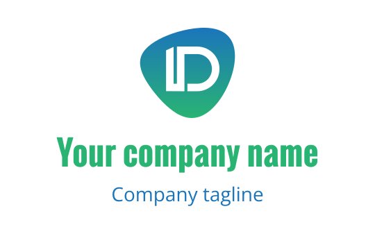 D logo