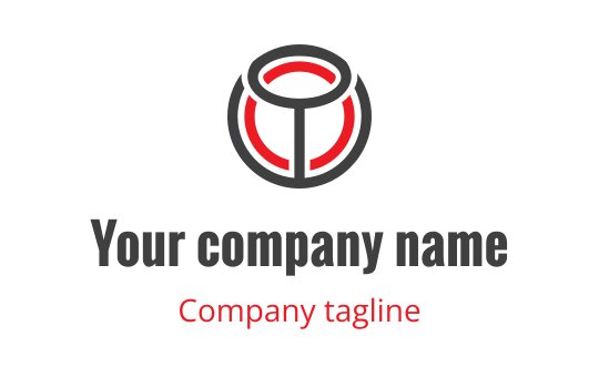 T logo
