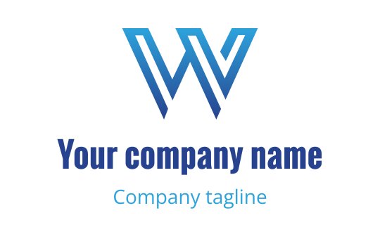W logo