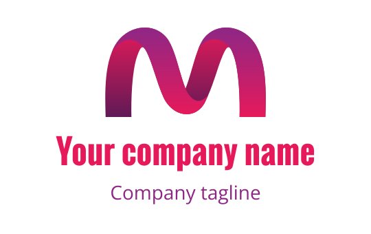 M logo