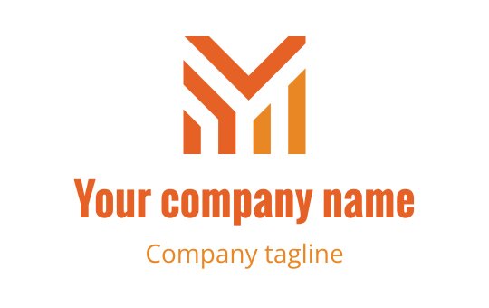 M logo