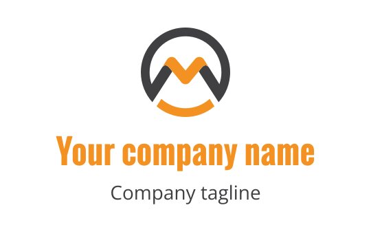 M logo