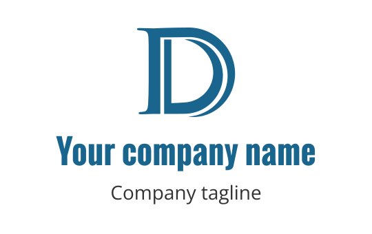 D logo