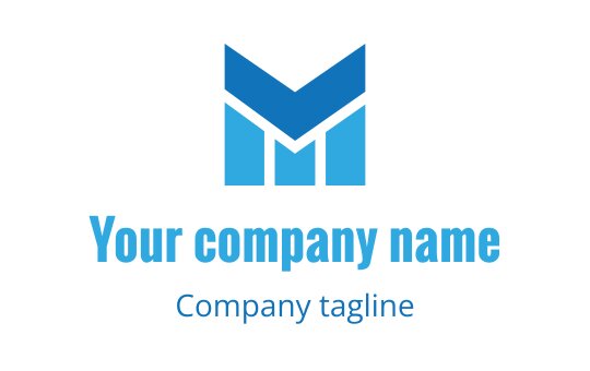 M logo