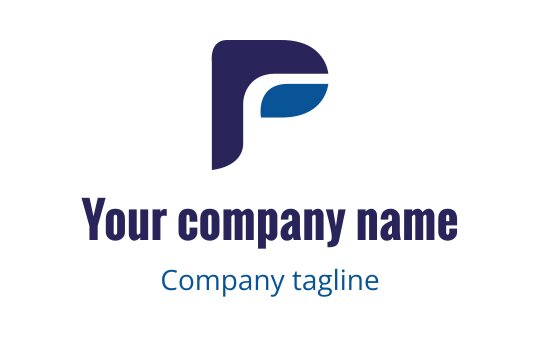 P logo