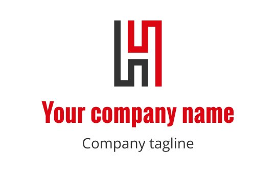 H logo