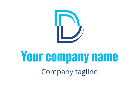 D logo