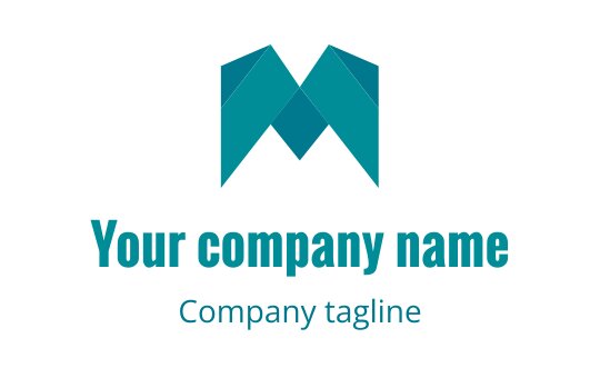 M logo