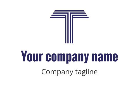 T logo