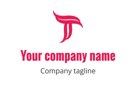 T logo