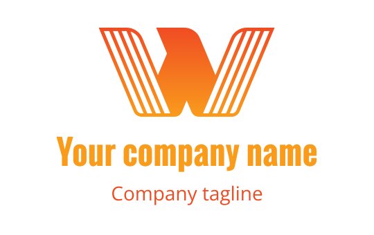 W logo