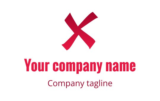 X logo