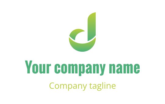 D logo