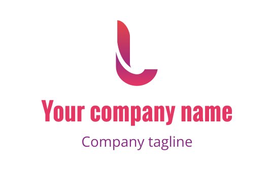 L logo