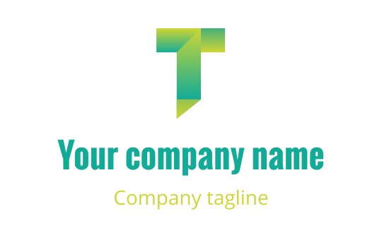 T logo
