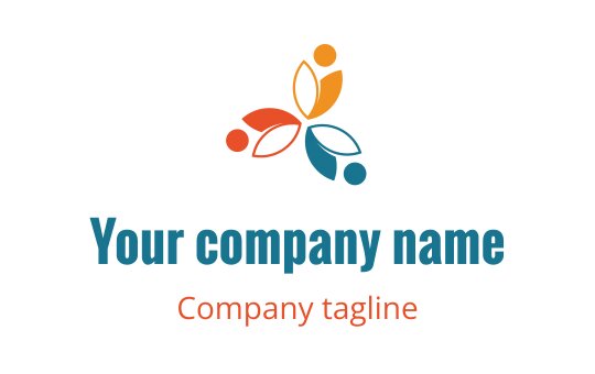 Floral logo