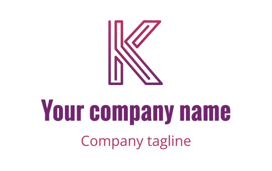 K logo