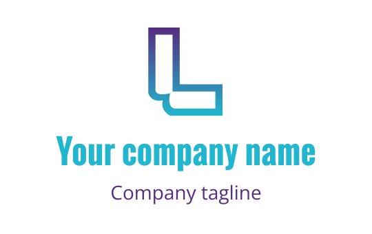 L logo