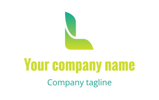 L logo