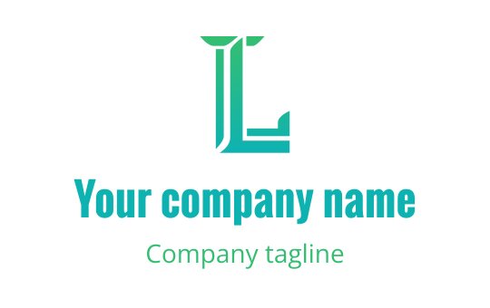 L logo