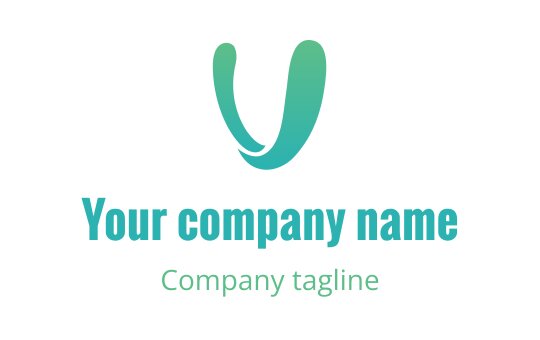 V logo