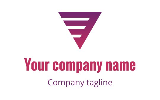 V logo