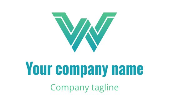W logo