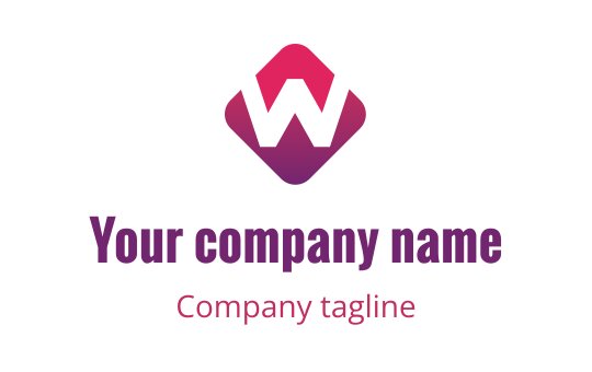 W logo