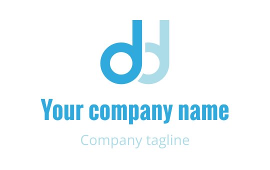 D logo