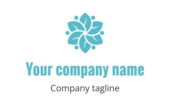 Floral logo