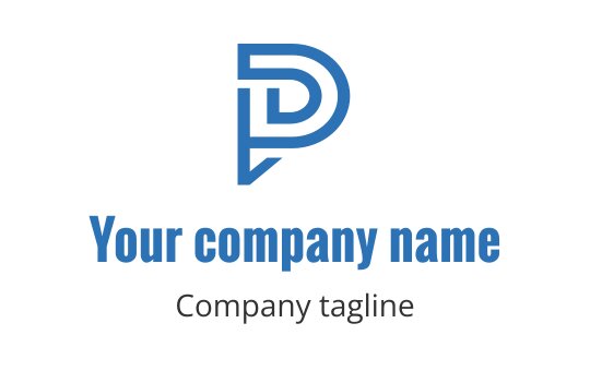 P logo