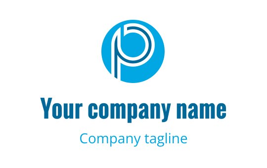 P logo