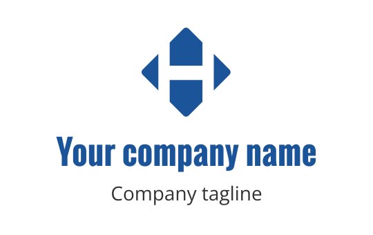 H logo