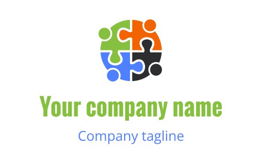 Puzzle logo