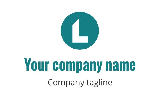 L logo