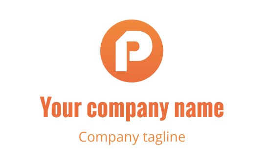 P logo