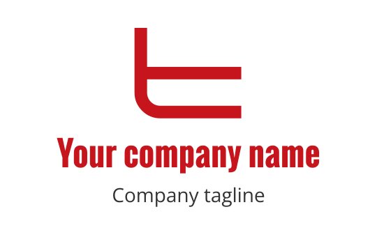 T logo