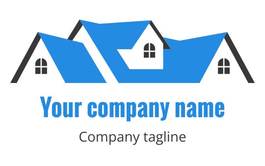 Real estate, property logo