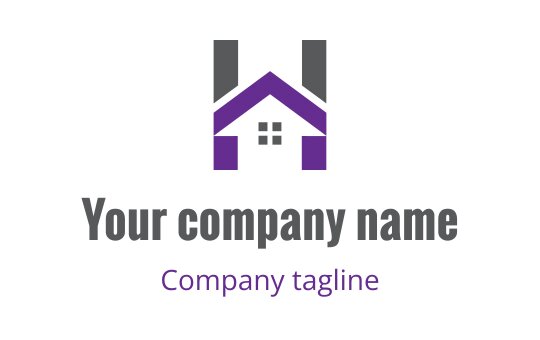 H logo