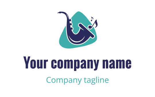 Saxophone logo