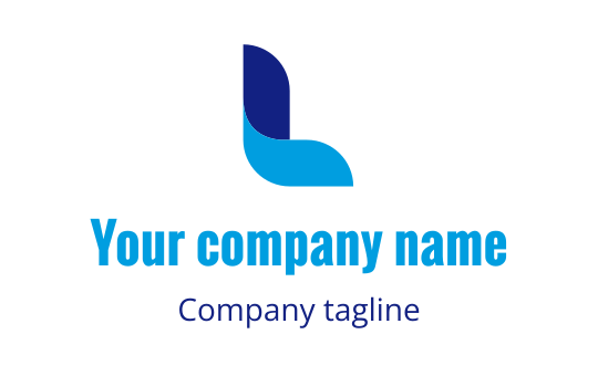 L logo