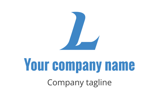 L logo