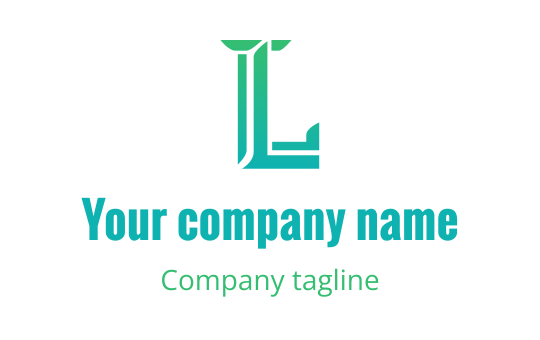 L logo