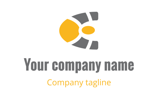 E logo