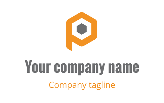 P logo