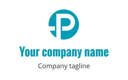 P logo