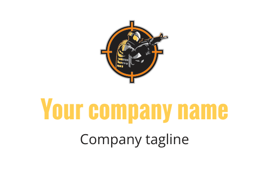 Gun logo