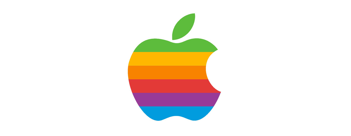 Le logo arc-en-ciel d'Apple Le logo arc-en-ciel d'Apple