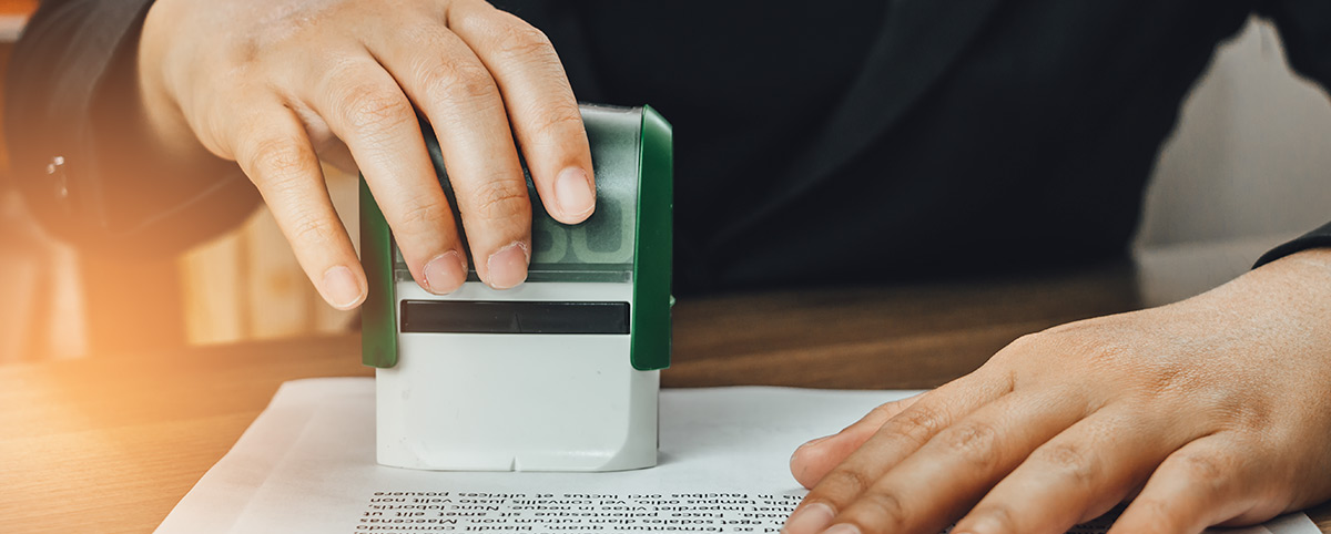 Tampon d'entreprise personnalisé Tampon d'entreprise personnalisé