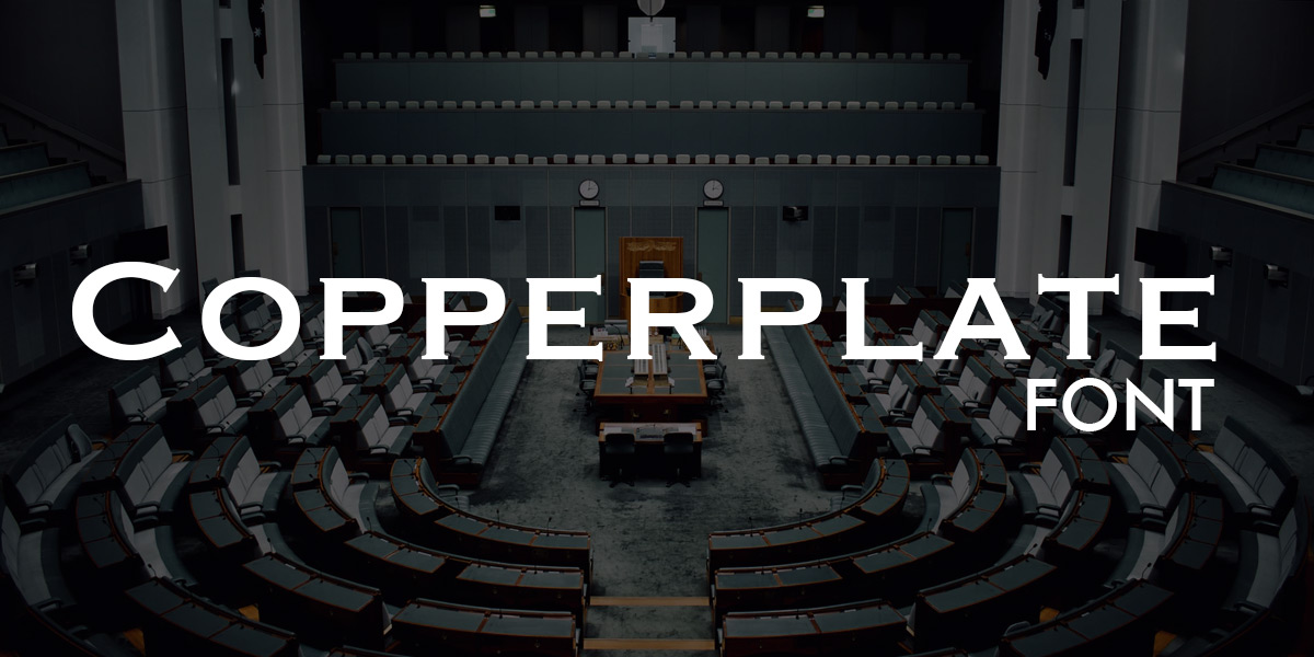 Police de caractères en cuivre Logogenie Police de caractères en cuivre Logogenie